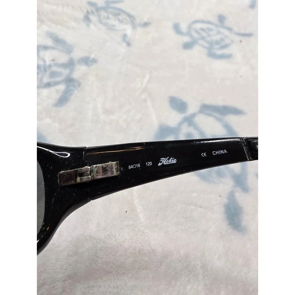 Hobie Napa Polarized Sunglasses Black Wrap‎ Sport Frames 64-16-120